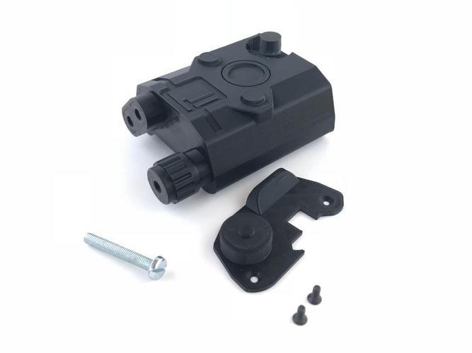 PEQ akkukotelo, 3D tulostettu