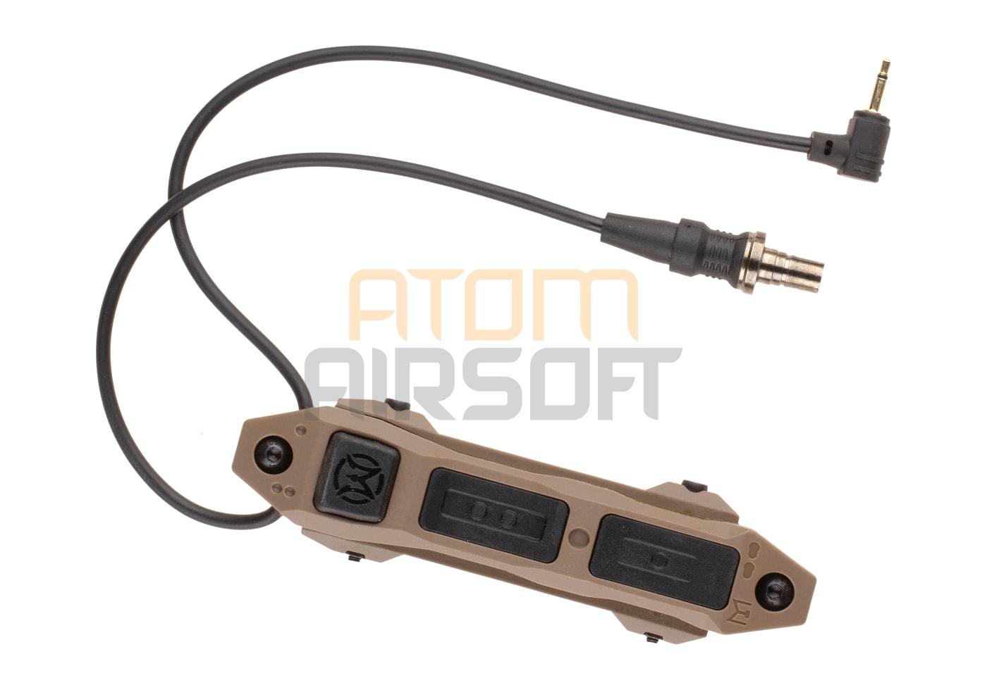 Taktinen laajennettu painokytkin lukittavalla asetuksella (SF ML & 2.5mm) - hiekka