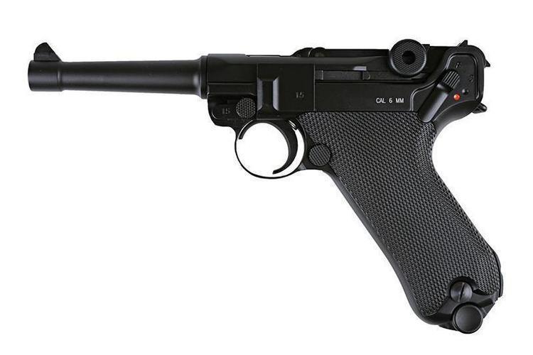 P08 CO2 GBB pistol, full metal