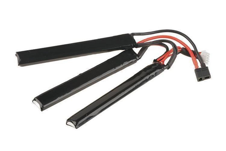 LiPo-akku 11,1V 1200mAh 25/50C T-liitin (DEANS) - 3 osainen