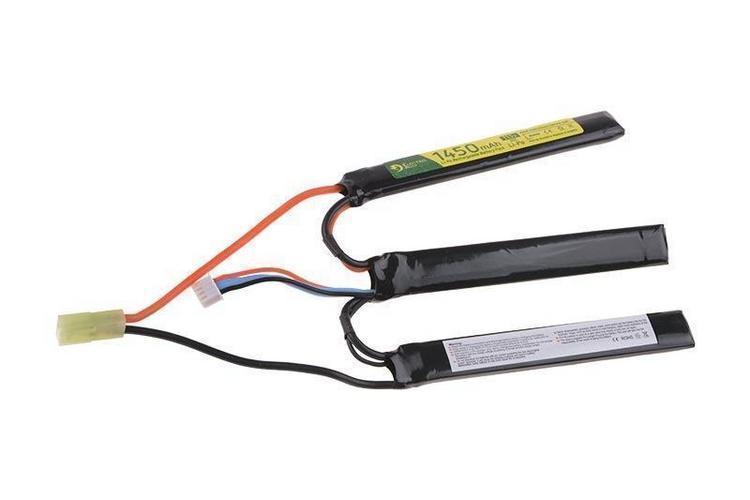 LiPo-akku 11,1V 1450mAh 30C - 3 osainen