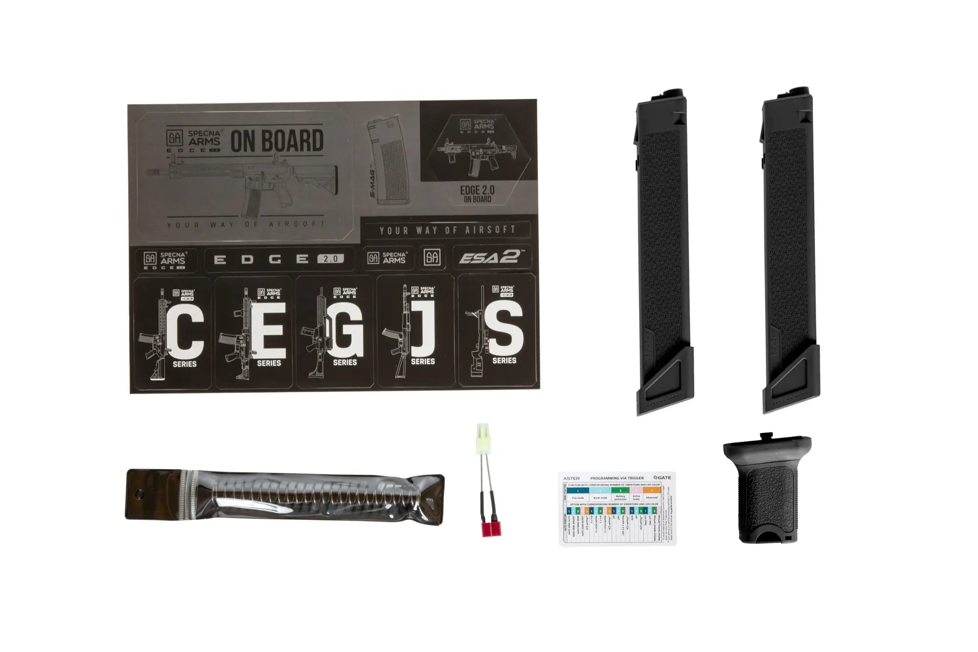 SA-X01 EDGE 2.0 konepistooli - musta