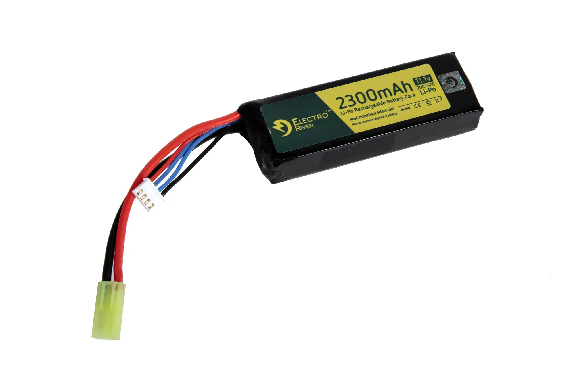 LiPo-akku 11,1V 2300mAh 20/40C - miniliitin