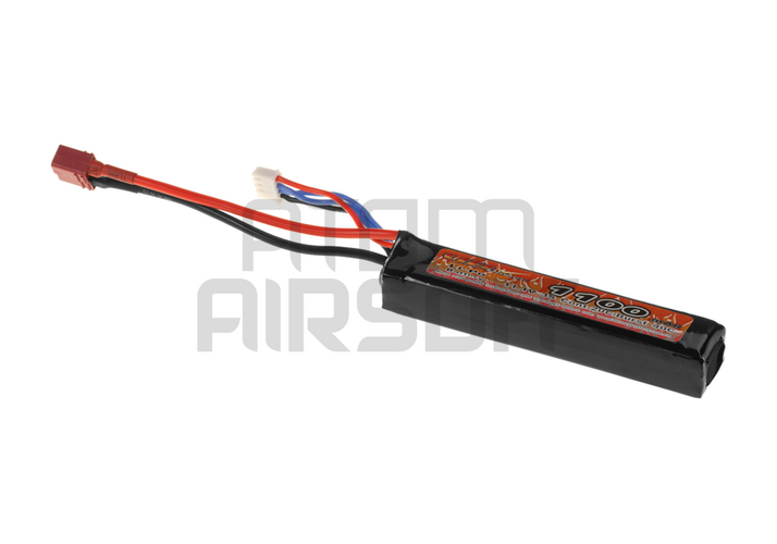 11,1V 1100mAh LiPo-akku, 20c - T-plug/Deans