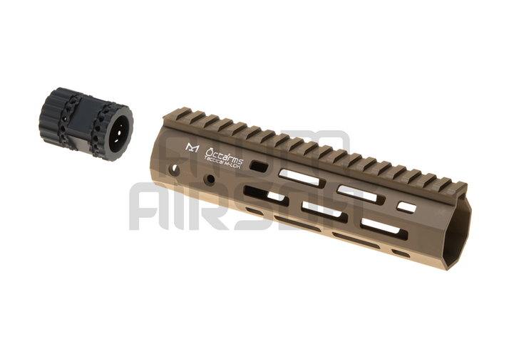 M4/M16 yhteensopiva 201mm M-LOK etukädensija - Dark Earth