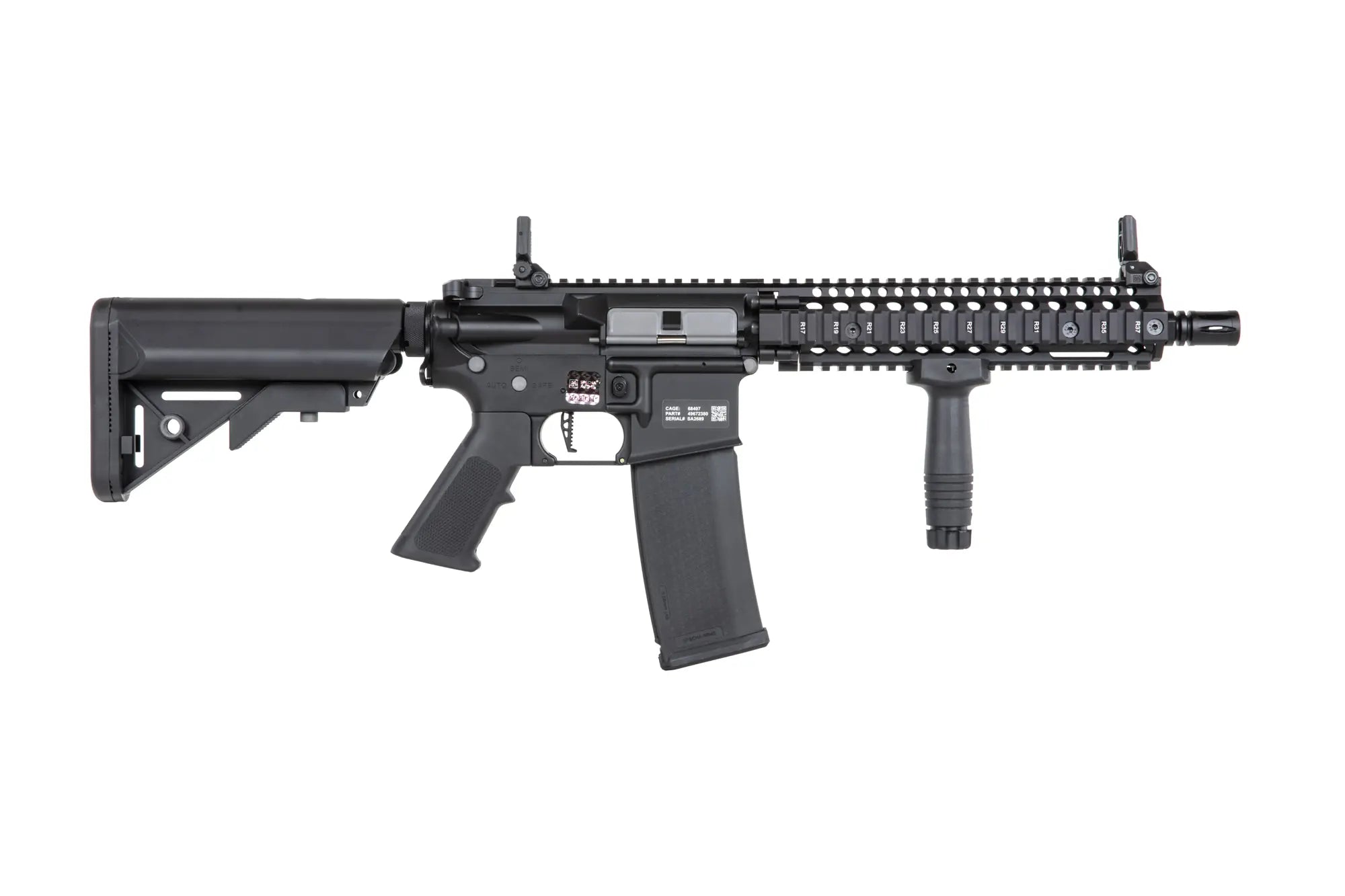 Daniel Defense MK18 SA-P19 Prime™ HAL ETU with Brushless Motor - Black