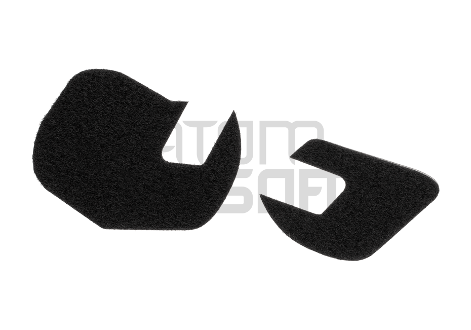 Velcro patches for M31/M32 hearing protectors - black