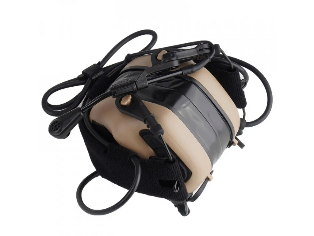 M32 Plus aktiivikuulosuojaimet puhemikrofonilla - musta