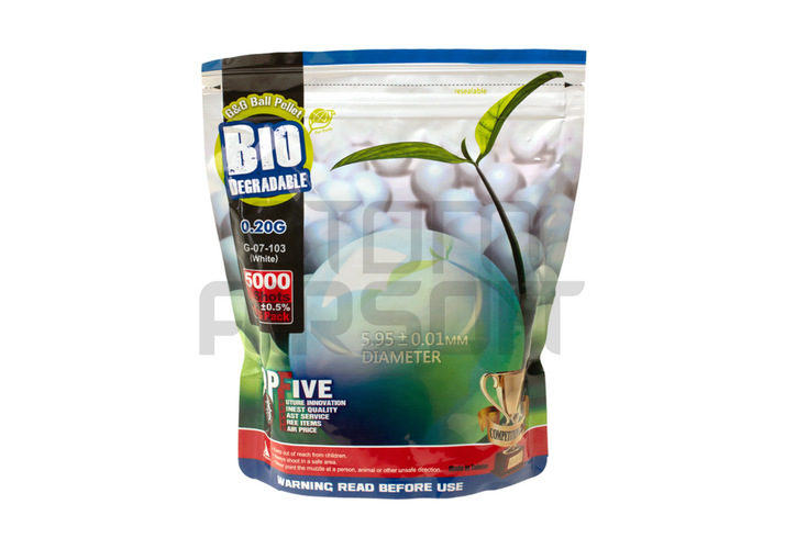 0,20g biokuula (5000kpl/1kg)