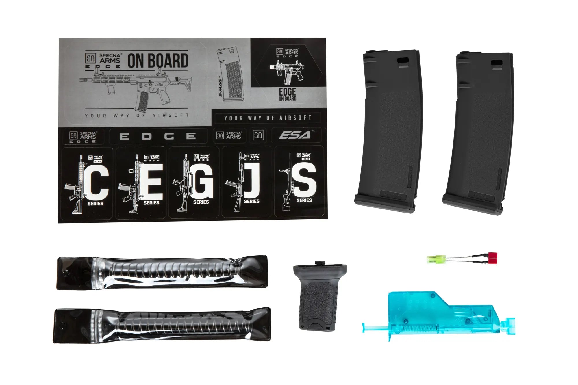 SA-P21 Prime™ Aster II ETU harjattomalla moottorilla - musta