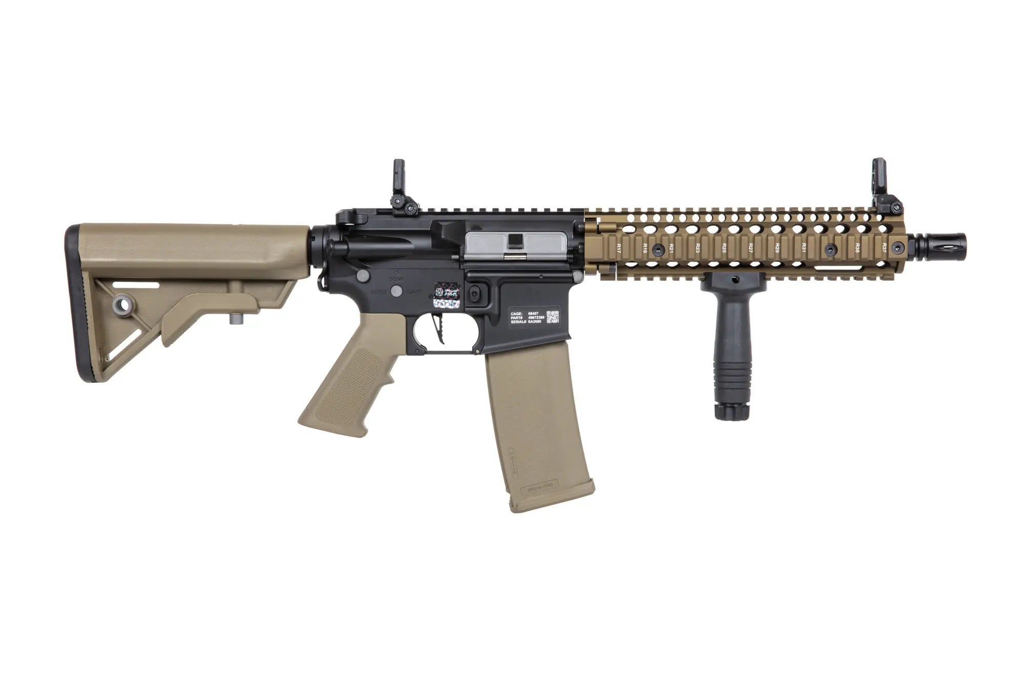 Daniel Defense® MK18 SA-E19 EDGE™ HAL ETU sähköase - Chaos Bronze