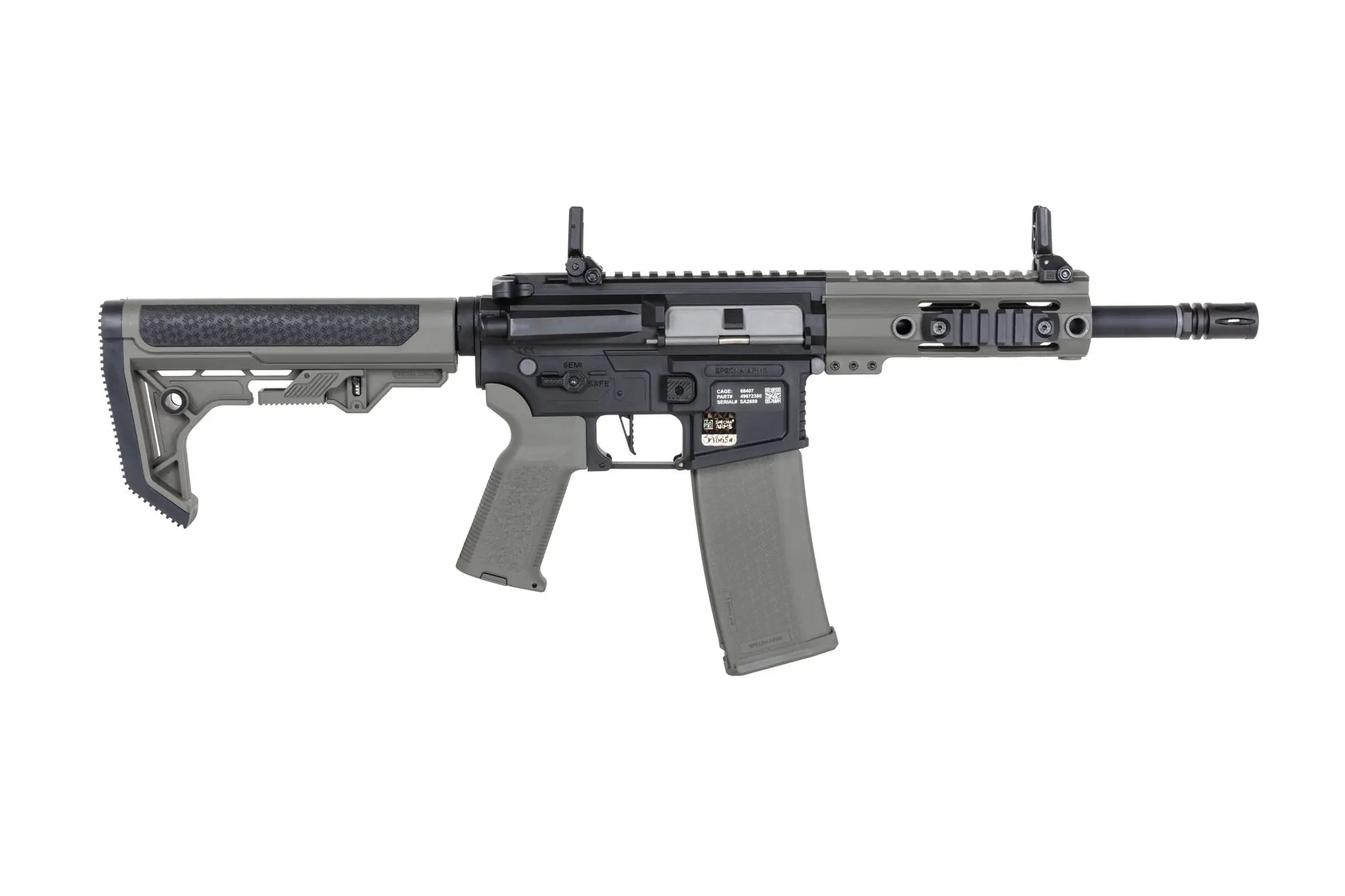 Specna Arms SA-F04-RL FLEX™ BLDC™ HAL ETU™ Gen. 2, light-ops - oliivi