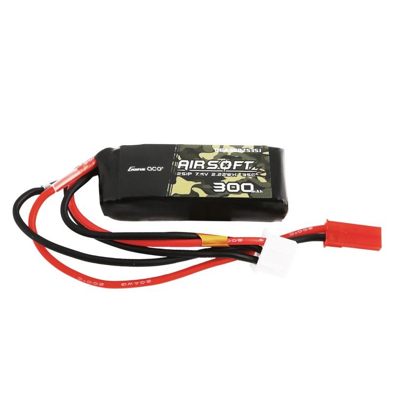 LiPo-akku 7,4V 300mAh 2S/35C, JST/HPA yhteensopiva