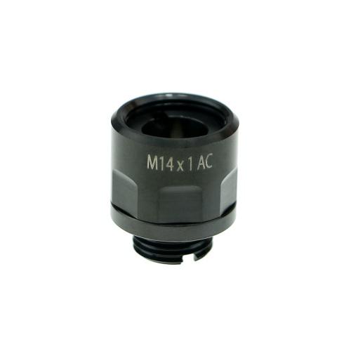 A01 pistoolin vaimenninadapteri 11mm CW -> 14mm CCW - musta