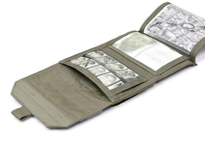 Forward opening admin pouch - Ranger Green