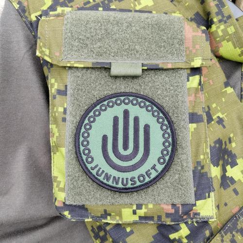 Junnusoft velcromerkki - OD