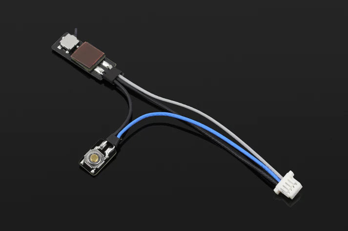 Lipassensori ja bolt-catch nappi, yhdellä liitosjohdolla TITAN II Bluetooth®yksikköön