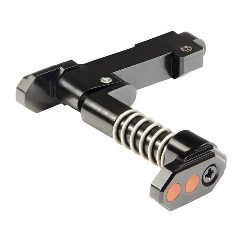 CNC alumiininen lippaanvapautin, tyyppi B - musta