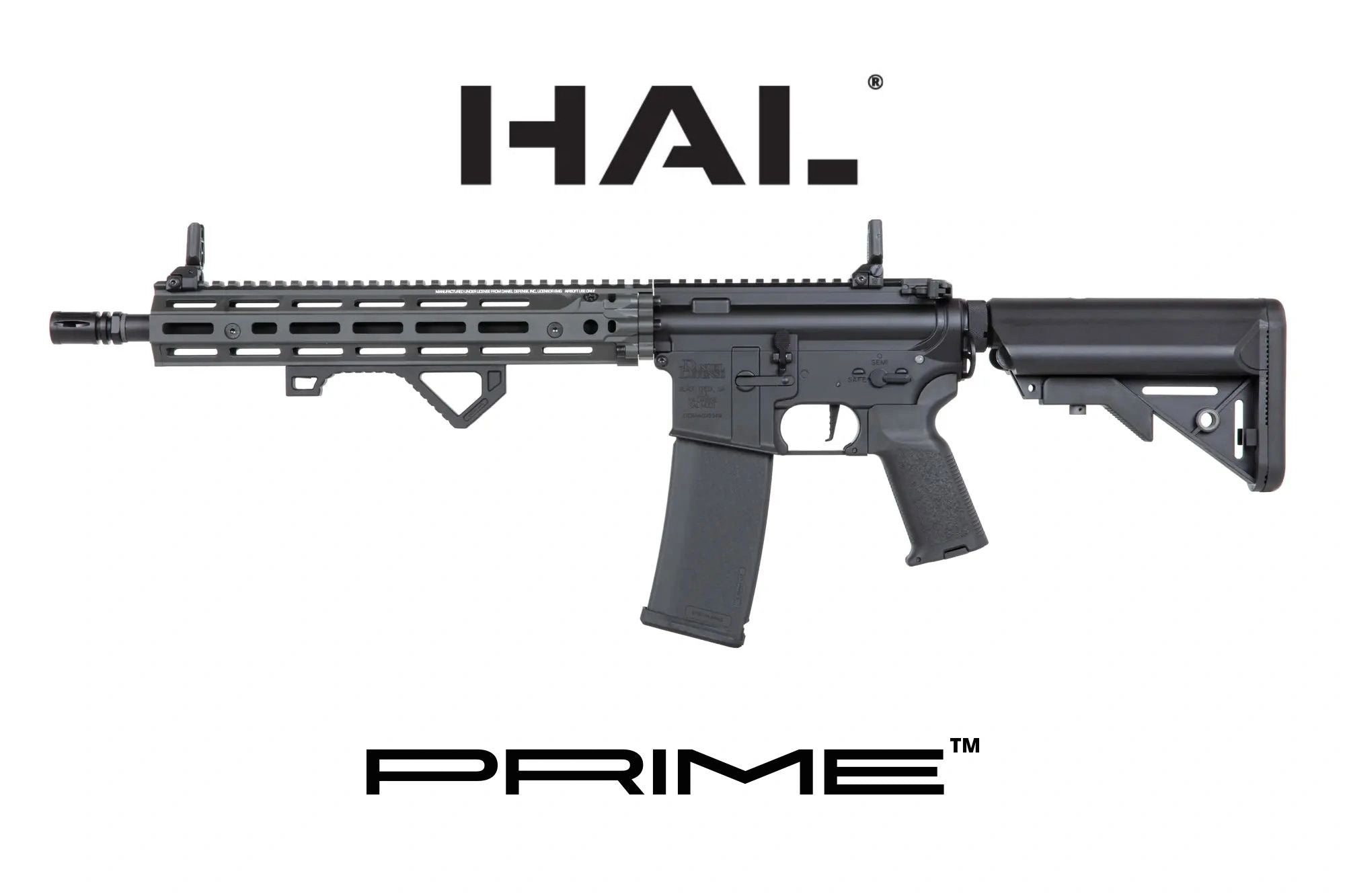 Daniel Defense RIS III 12.5'' SA-P28 Prime HAL ETU with Brushless Motor - Chaos Grey