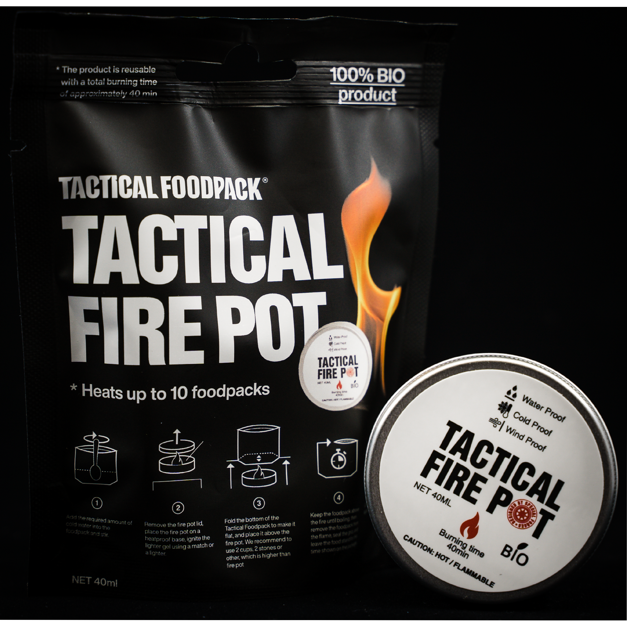 Tactical Fire Pot 40ml