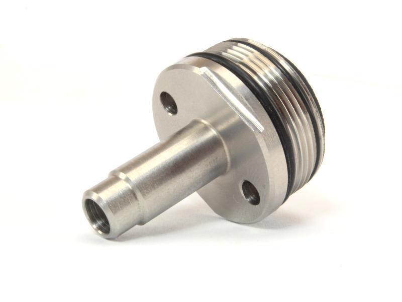 VSR-10 teräksinen sylinterinpää suoralla suuttimella