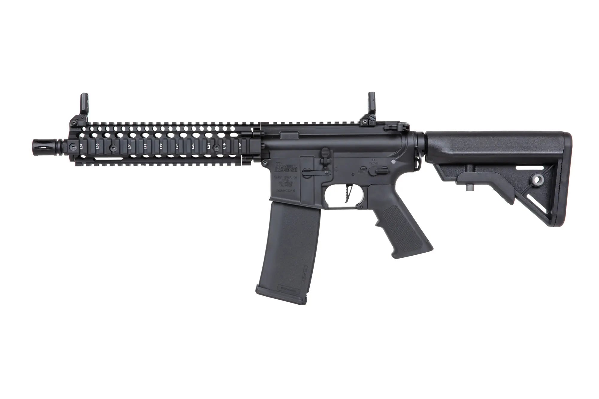 Daniel Defense® MK18 SA-E19 EDGE™ HAL ETU sähköase - musta