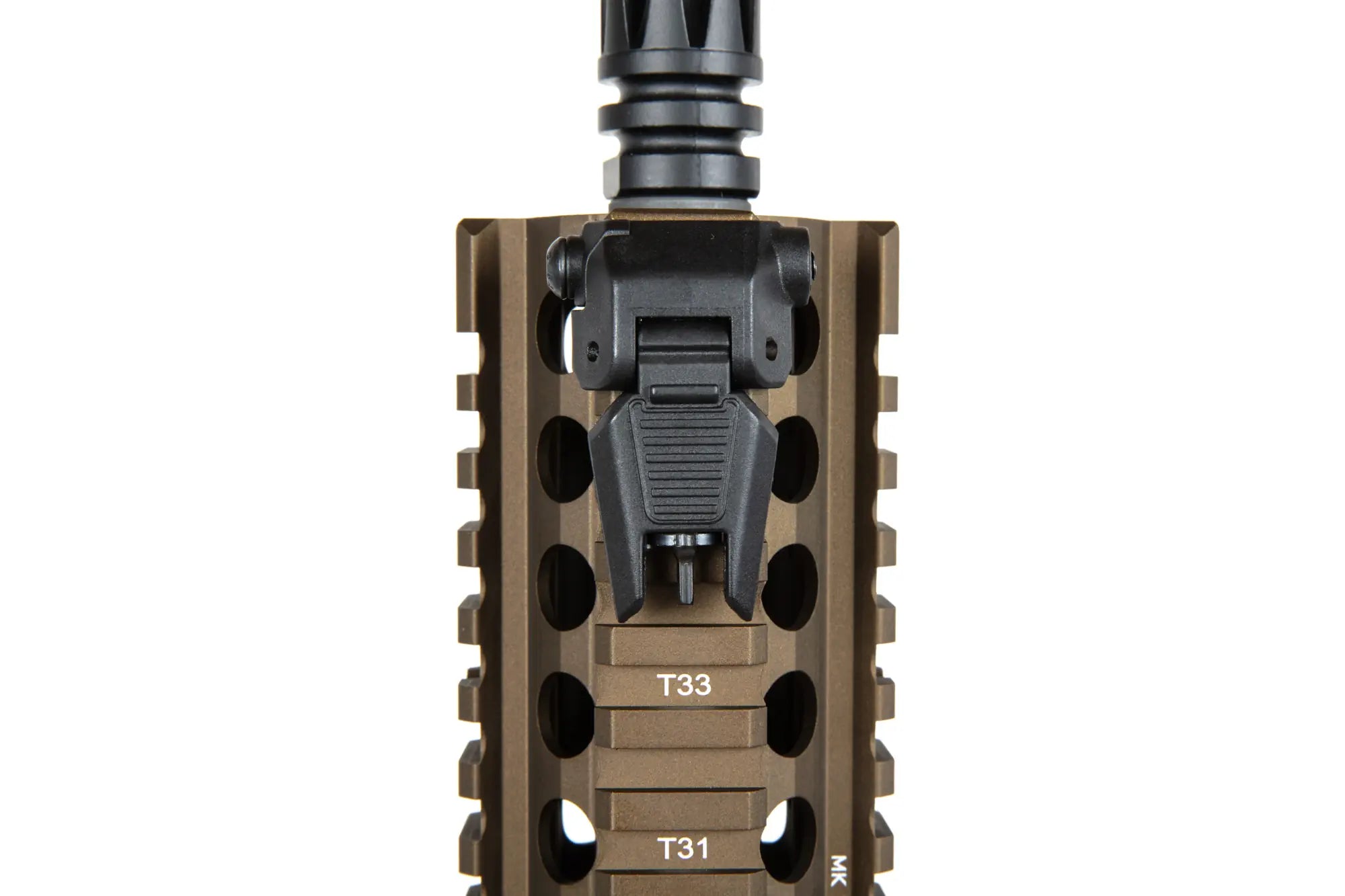 Daniel Defense® MK18 SA-P19 Prime™ HAL ETU harjattomalla moottorilla – Chaos Bronze