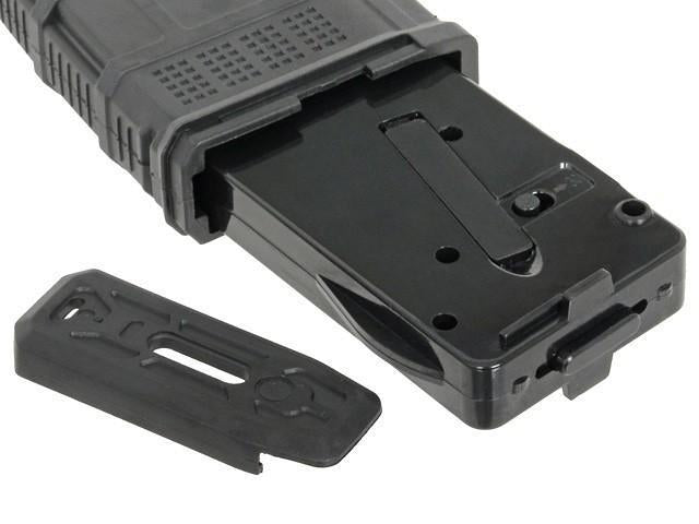 D-Day M4/M16 variable-cap lipas, 30/130 kuulaa - musta