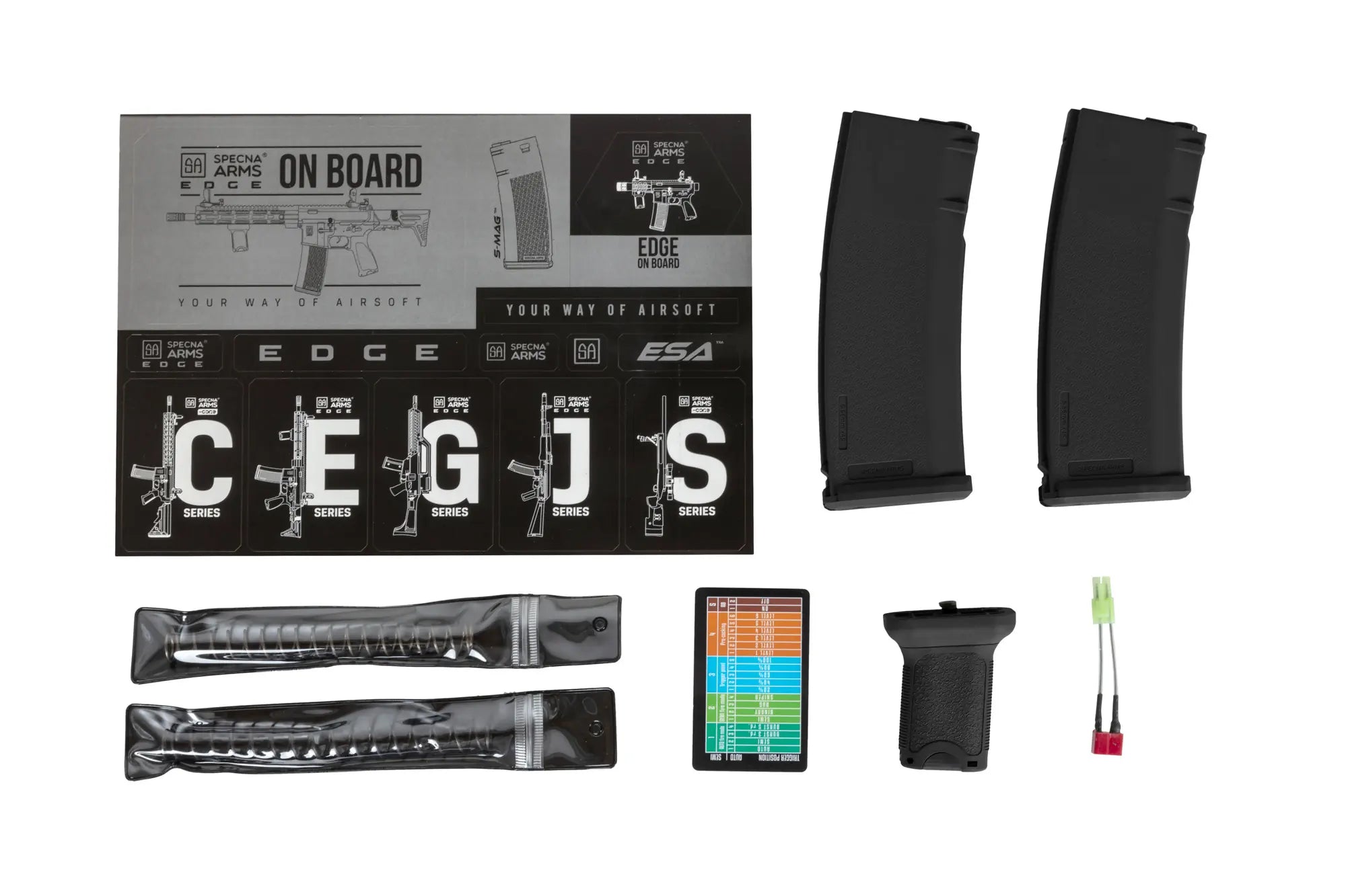 SA-P07 Prime™ HAL™ ETU harjattomalla moottorilla sähköase, light-ops tukki