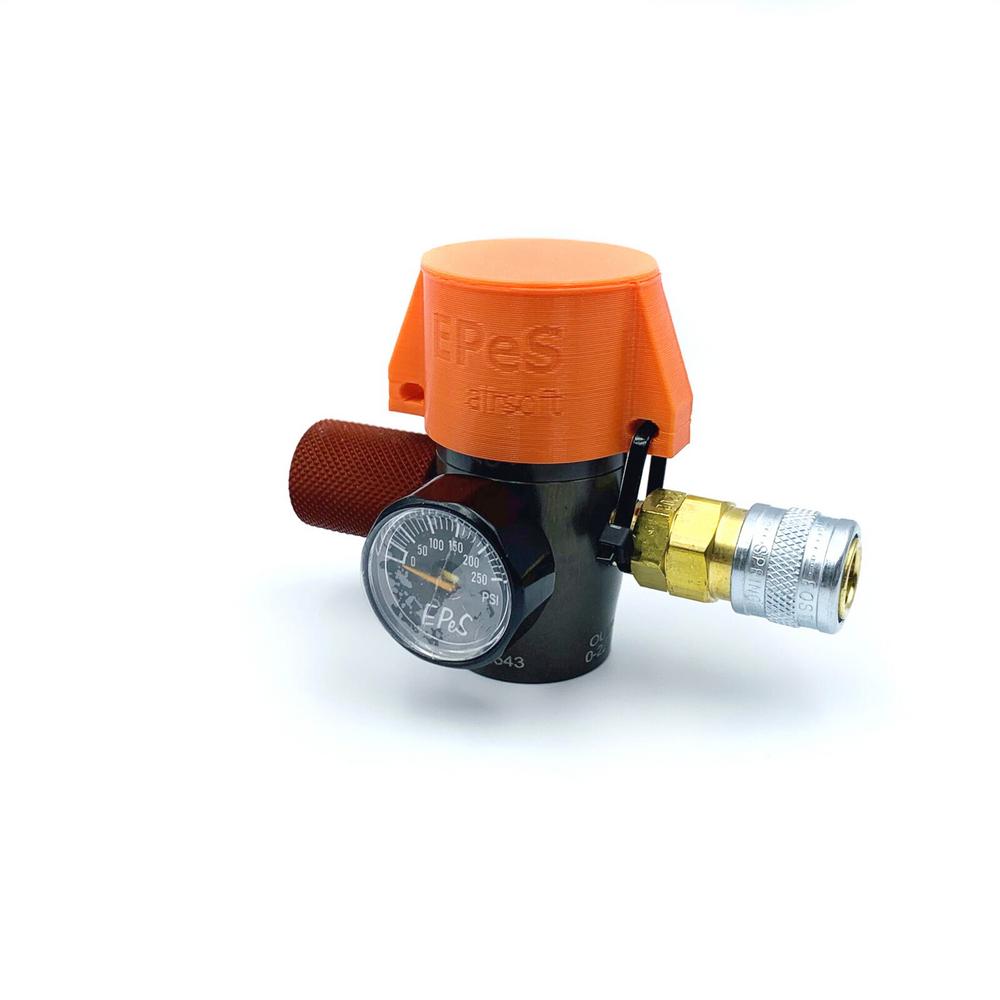 Max Flow Tournament Lock, turnauslukko – 3D printattu - oranssi