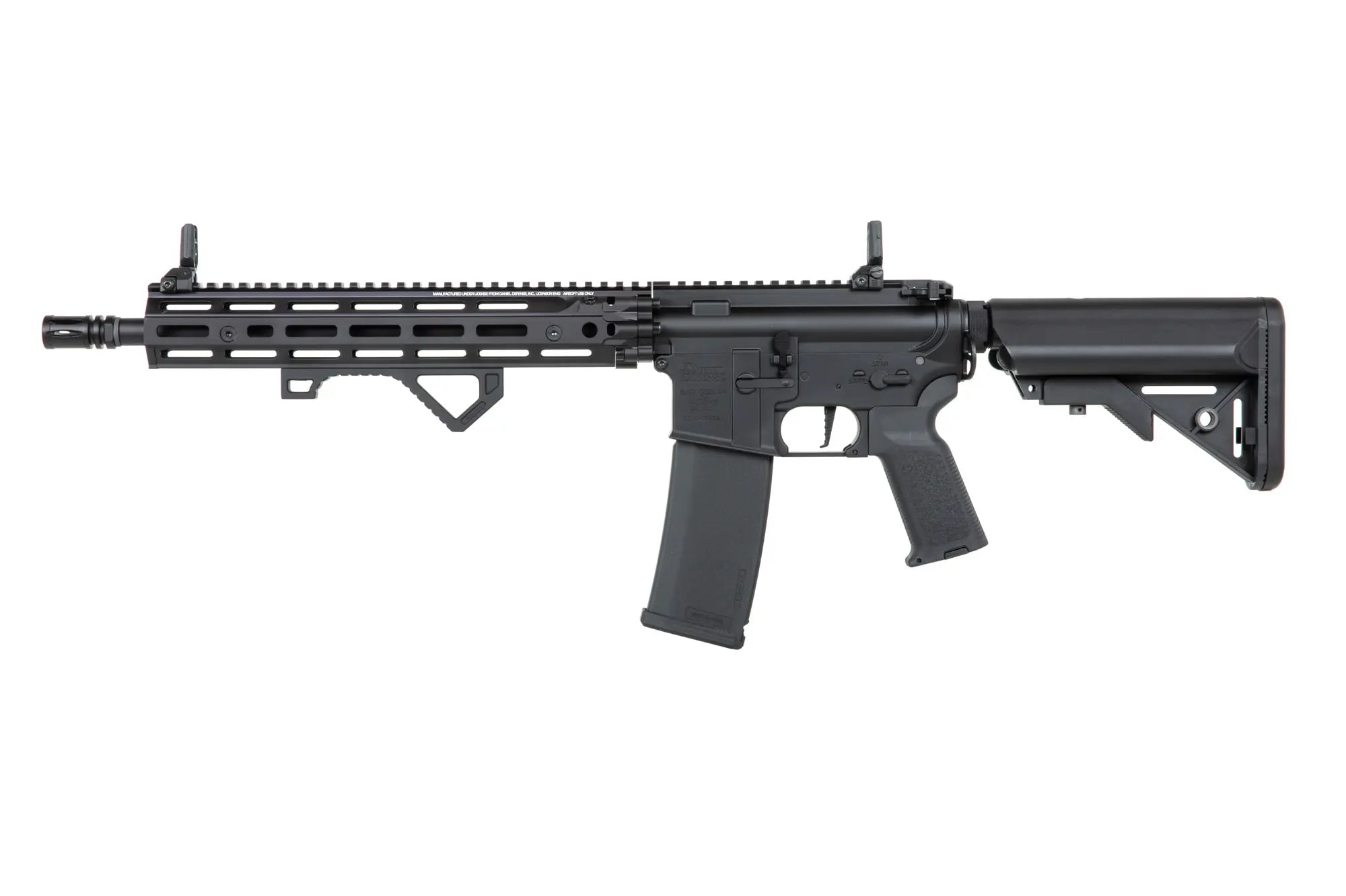 Daniel Defense® RIS III 12.5” SA-P28 Prime™ HAL ETU harjattomalla moottorilla –musta