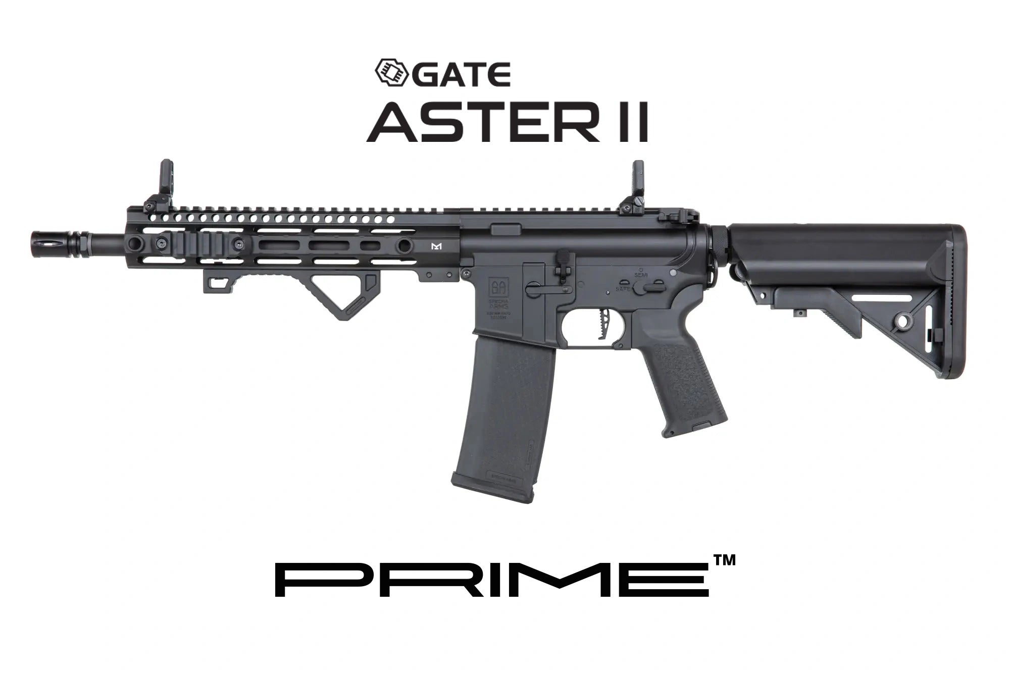 SA-P20 Prime™ Aster II ETU harjattomalla moottorilla - musta
