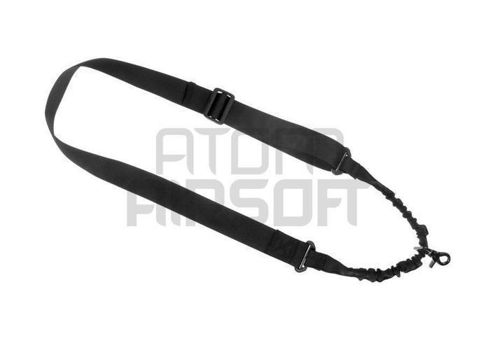 Invader Gear 1-piste flex hihna - musta