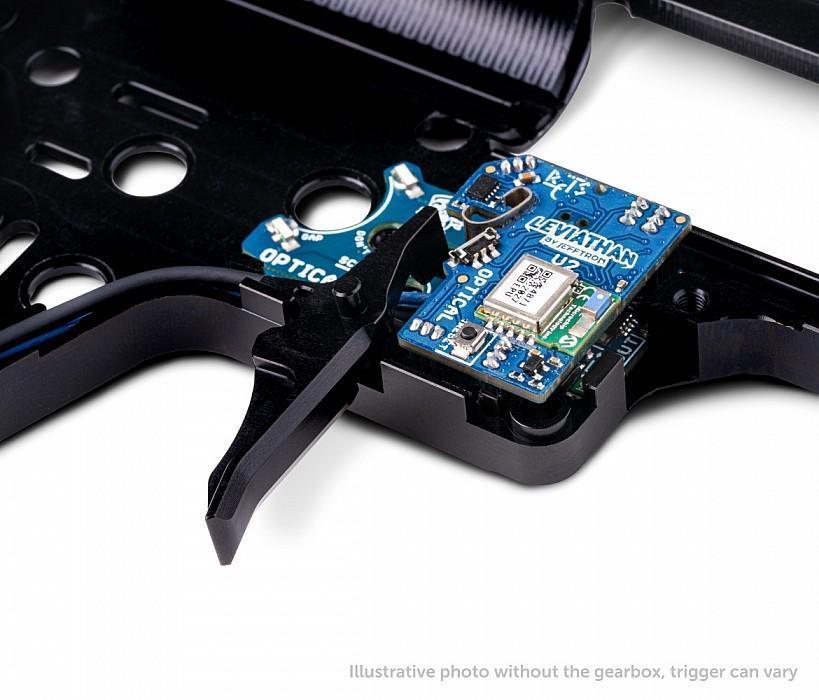 Leviathan V2, optinen (johdotus taakse + CNC liipaisin)