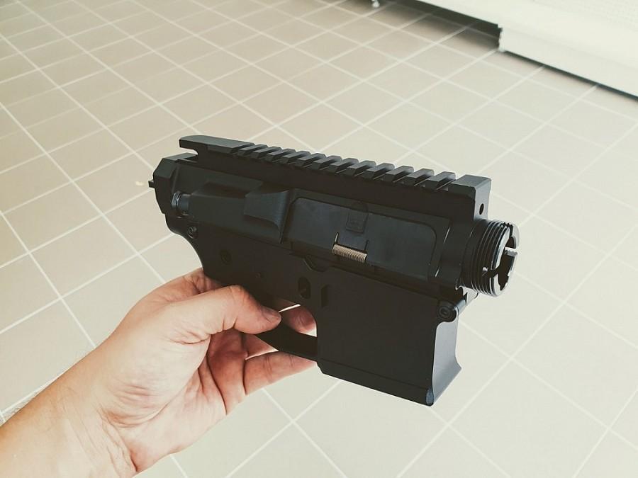 RetroArms CNC runko - C, M4/AR15 - musta