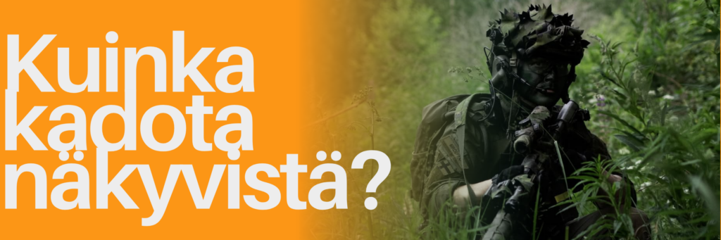 Kuinka kadota näkyvistä? – Huomaamattomuuden tiede airsoftissa