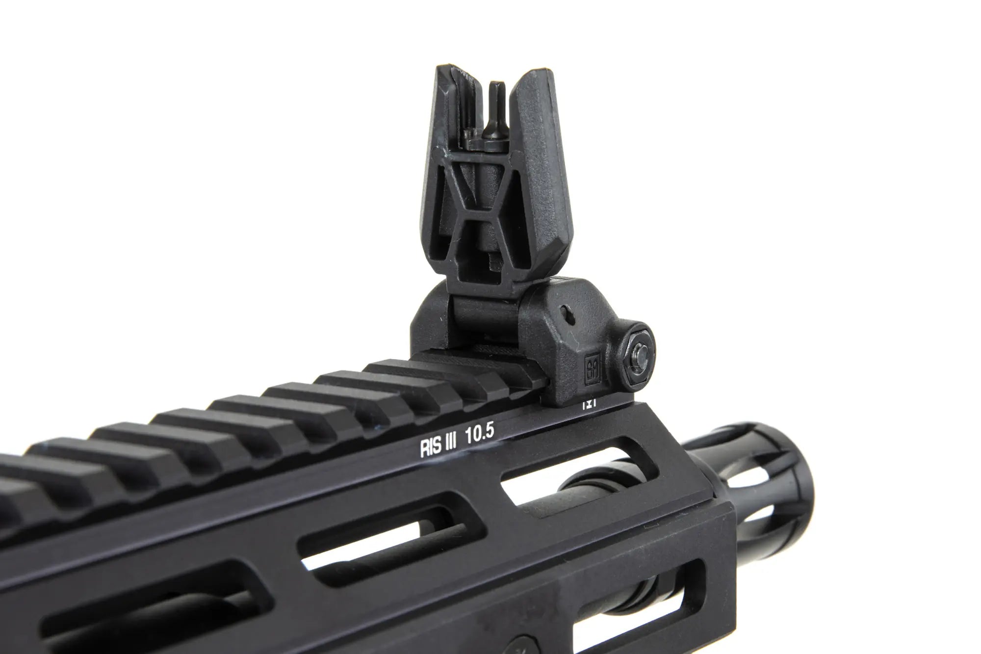 Daniel Defense® RIS III 10.5'' SA-P27 Prime™ HAL™ ETU harjattomalla moottorilla - musta