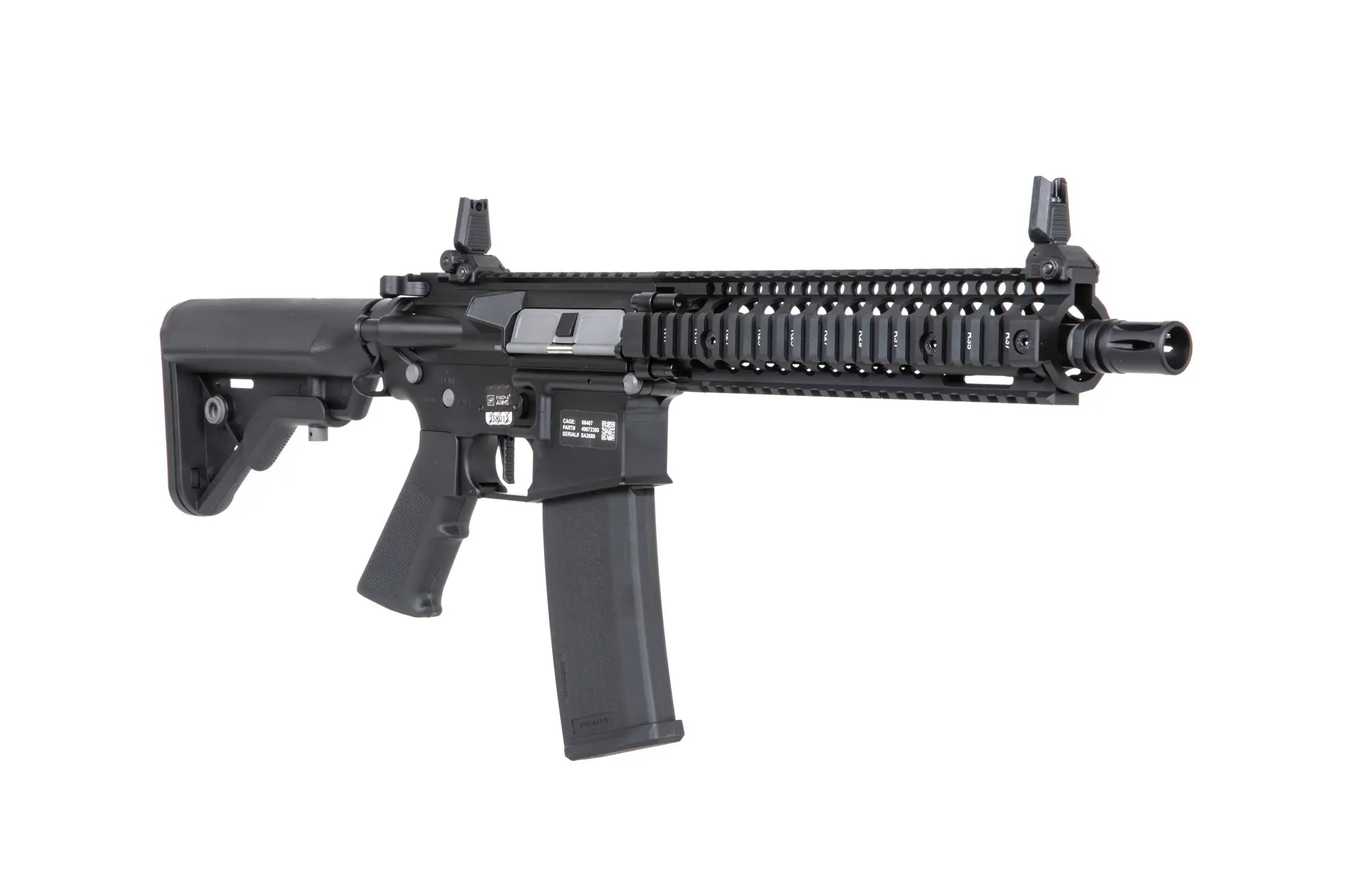 Daniel Defense® MK18 SA-E19 EDGE™ HAL ETU sähköase - musta