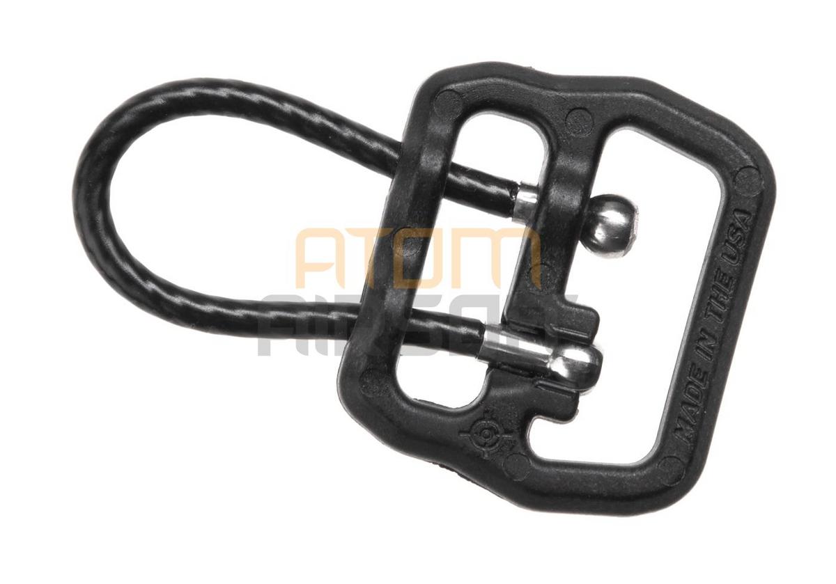 Uloop hihnalenkki, 1" - musta