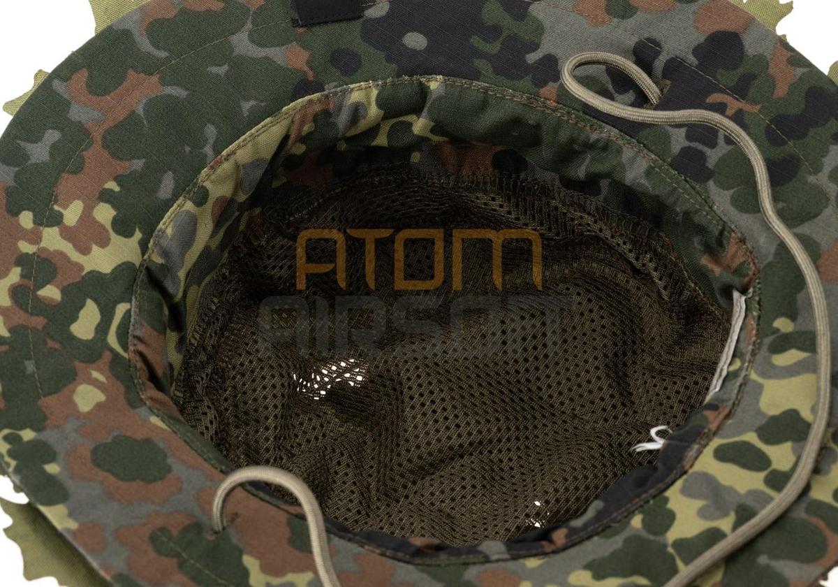 Boonie hattu, naamiolehdillä - Flecktarn