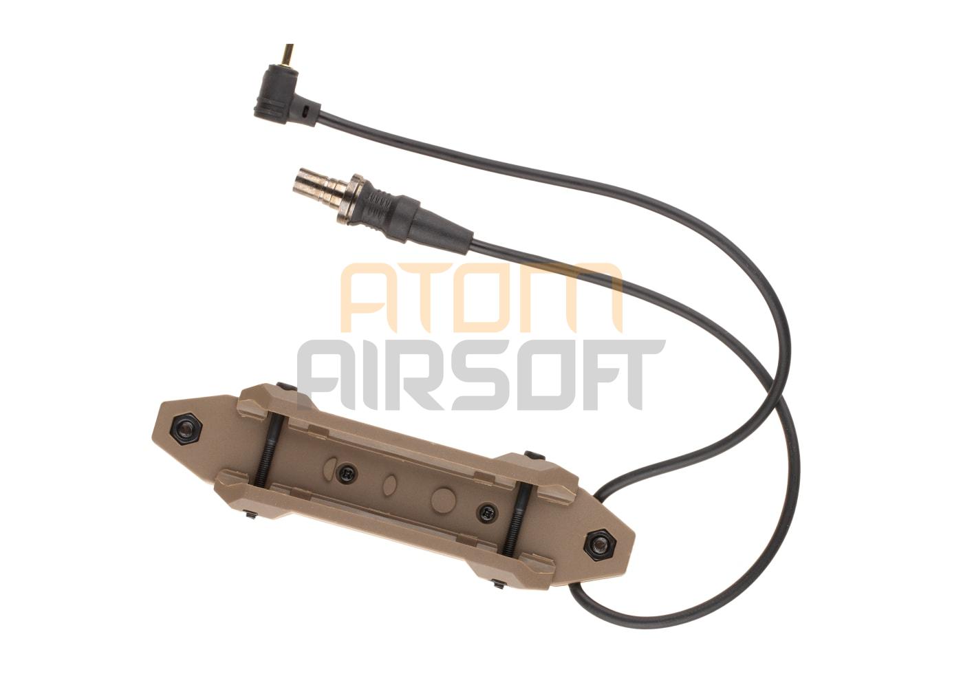 Taktinen laajennettu painokytkin lukittavalla asetuksella (SF ML & 2.5mm) - hiekka