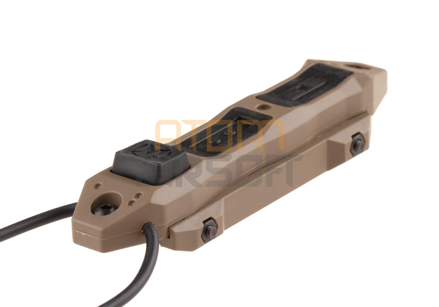 Taktinen laajennettu painokytkin lukittavalla asetuksella (SF ML & 2.5mm) - hiekka