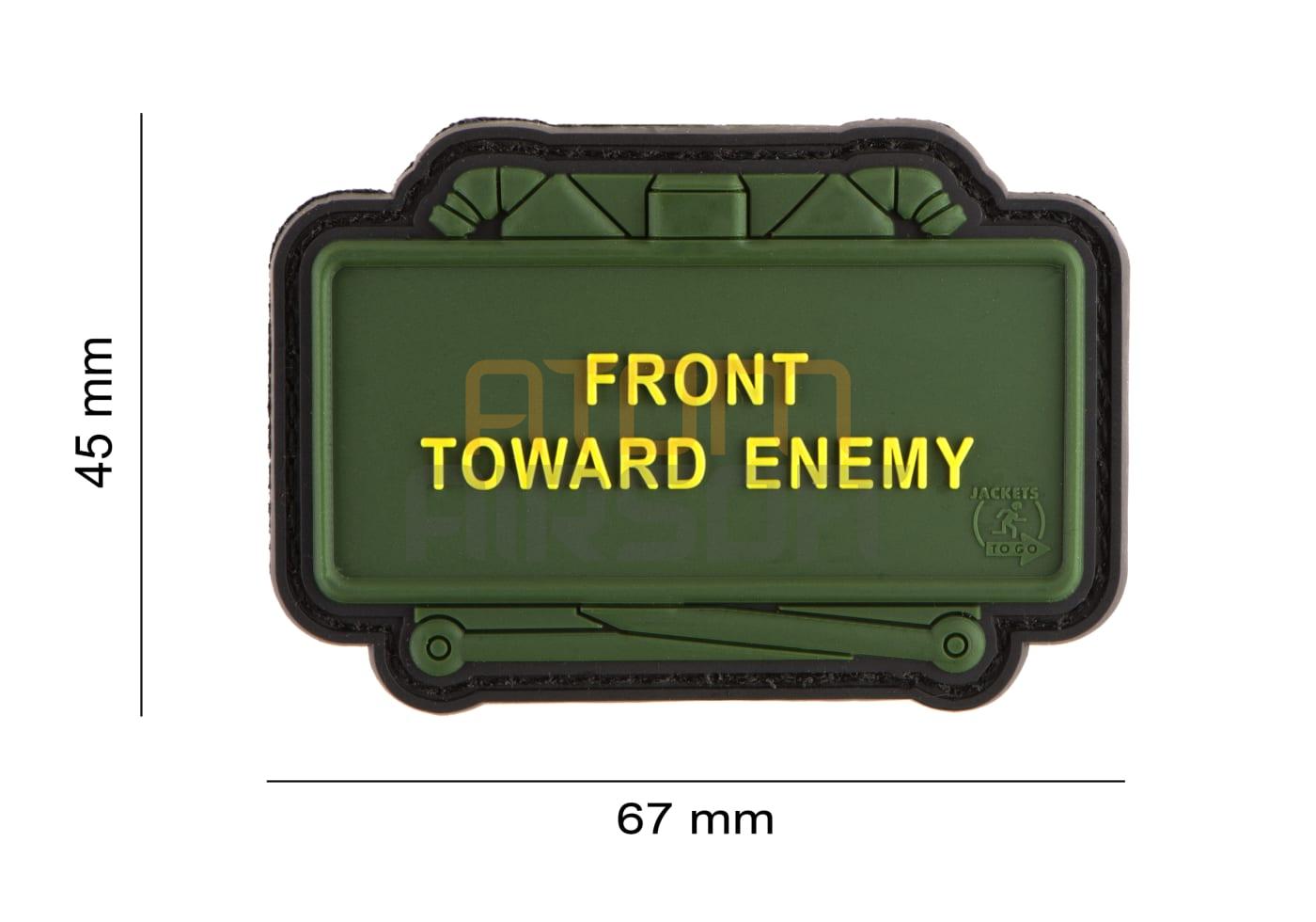 Claymore Mine PVC velcro badge