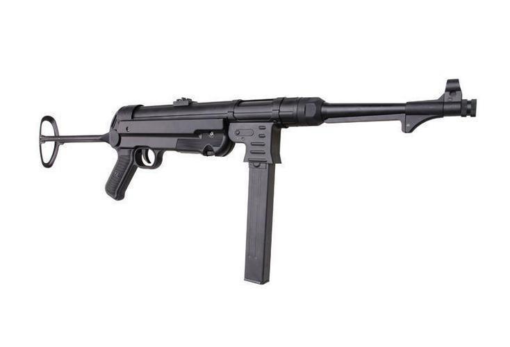 MP40 (MP007), metallirunko - musta