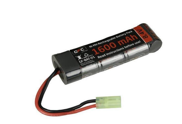 600mAh 8.4v NiMh (miniliitin)