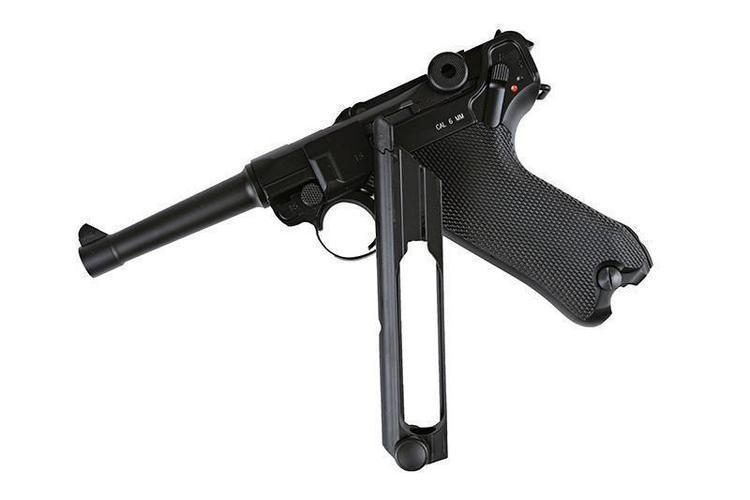 P08 CO2 GBB pistol, full metal