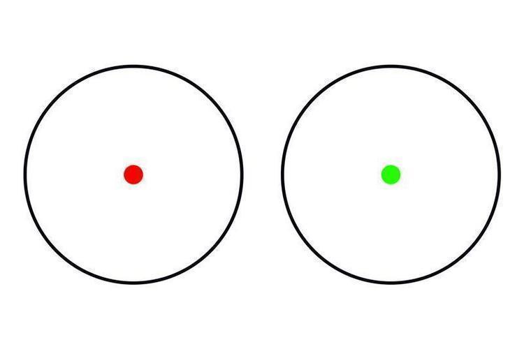 Battle puna-/viherpistetähtäin - musta