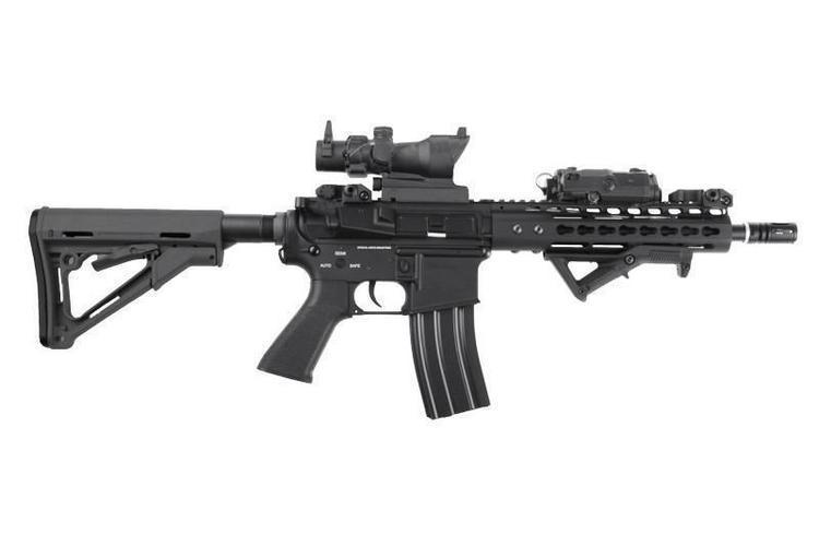 SA-V04 KeyMod 9" - musta