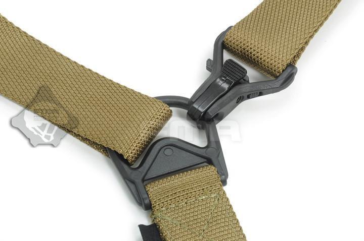 FS3 Pikasäädettävä 2/1 pistehihna – Dark Earth