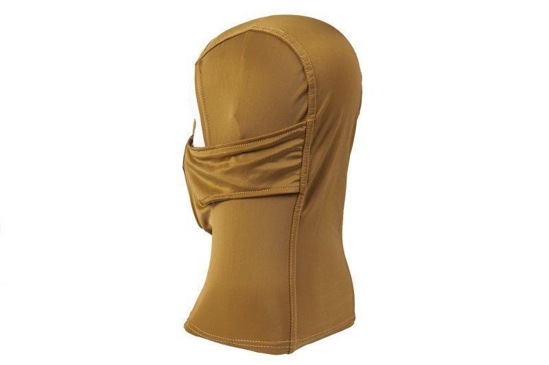 Balaclava style lower face shield - sand